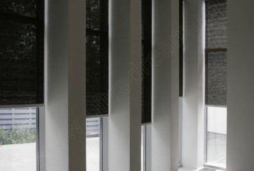Рулонные шторы для АвтоПассаж - вид из салона