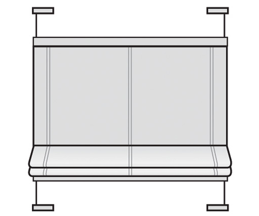 Универсальные римские шторы, способные украсить любые окна в помещениях разного назначения