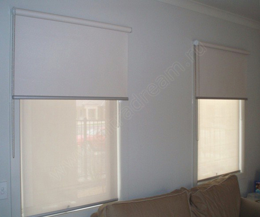 Полупрозрачные и плотные рулонные шторы отличный способ создать необходимый уют в помещении